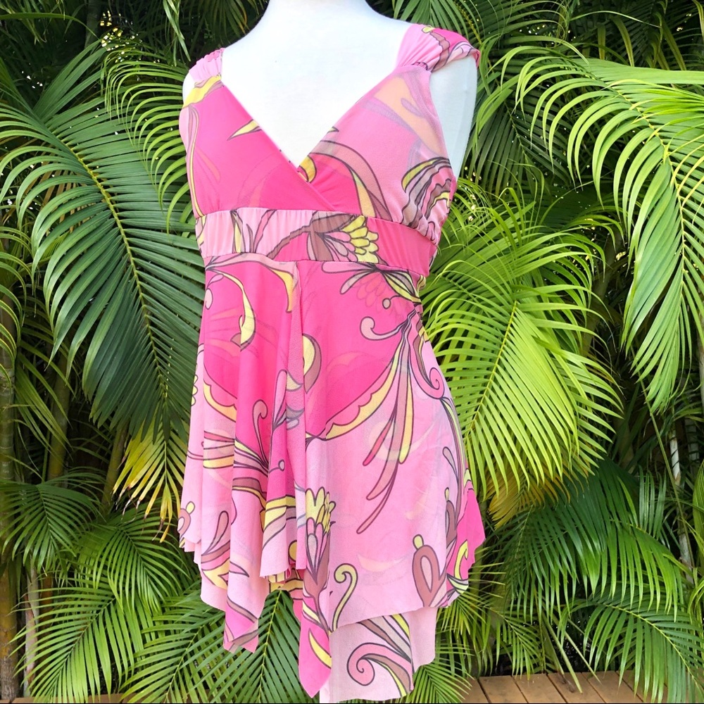 Sweet Pea summer sleeveless tunic top